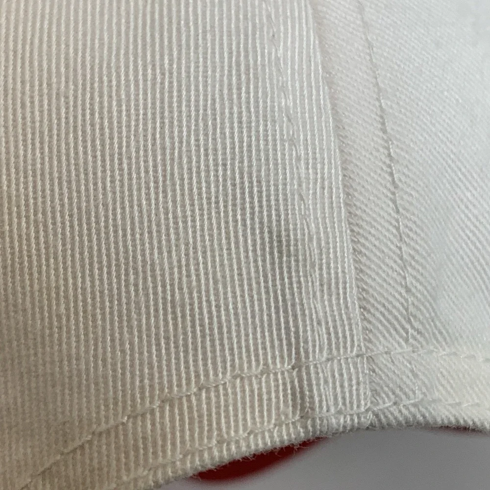 Texas Tech Red Raiders Hat White Adjustable Strap Unstructured TOW Baseball Cap